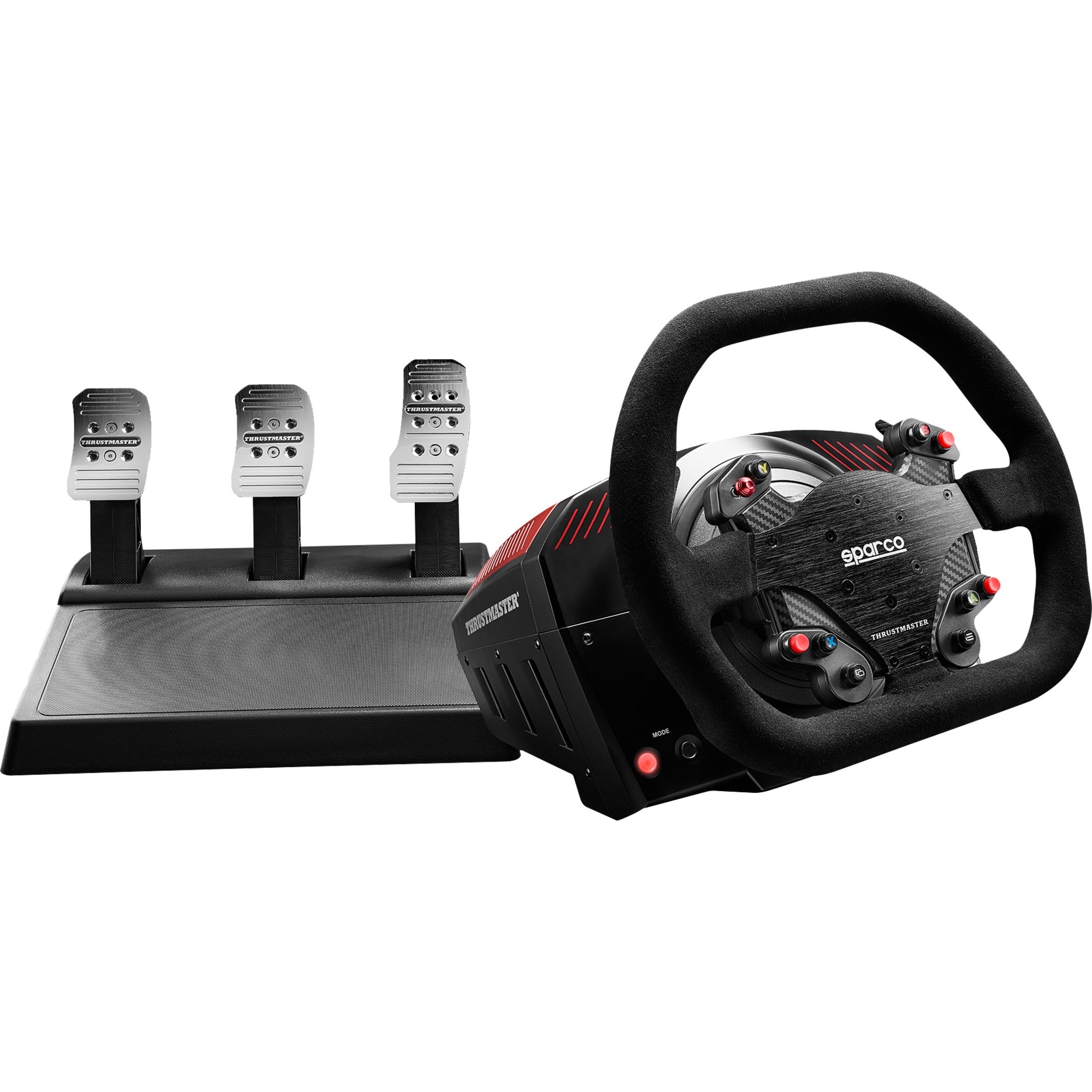 TS-XW Racer Sparco P310 Nero Sterzo + Pedali