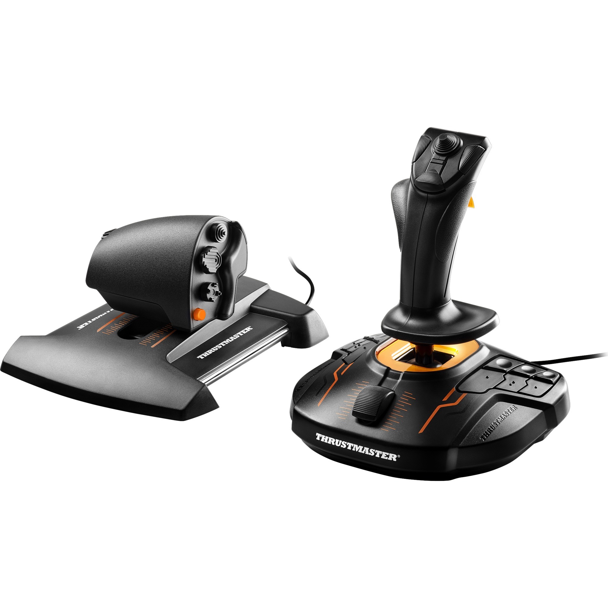 T-16000M FCS Hotas Nero, Arancione USB Joystick
