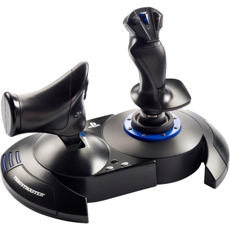 T.Flight Hotas 4 Nero, Blu USB 2.0 Joystick