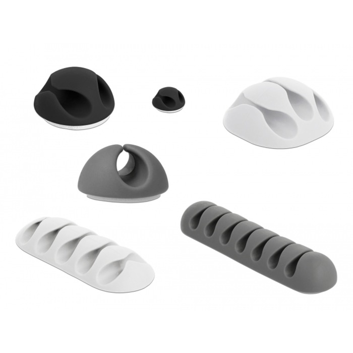 18300 organizer per cavi Scrivania/Parete Supporto...