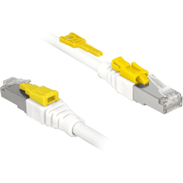 85330 cavo di rete Bianco 0,5 m Cat6a S/FTP