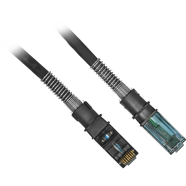 PK-PCI6-U-2 cavo di rete Nero 0,6 m Cat6a U/UTP