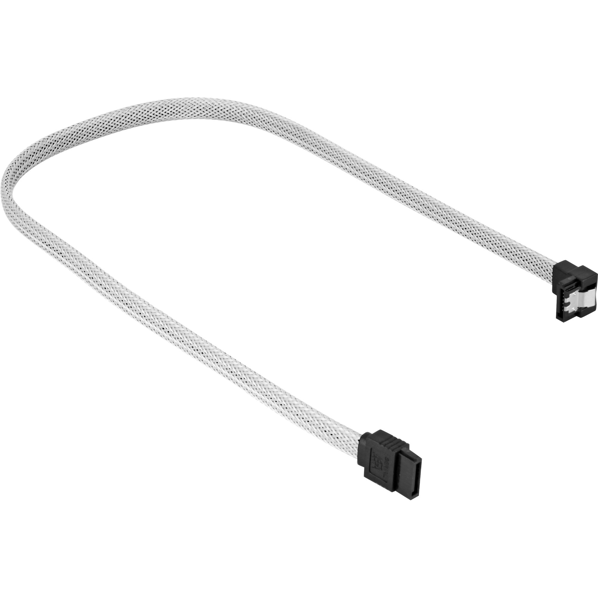 0.6m, 2xSataIII cavo SATA 0,6 m SATA 7-pin Bianco