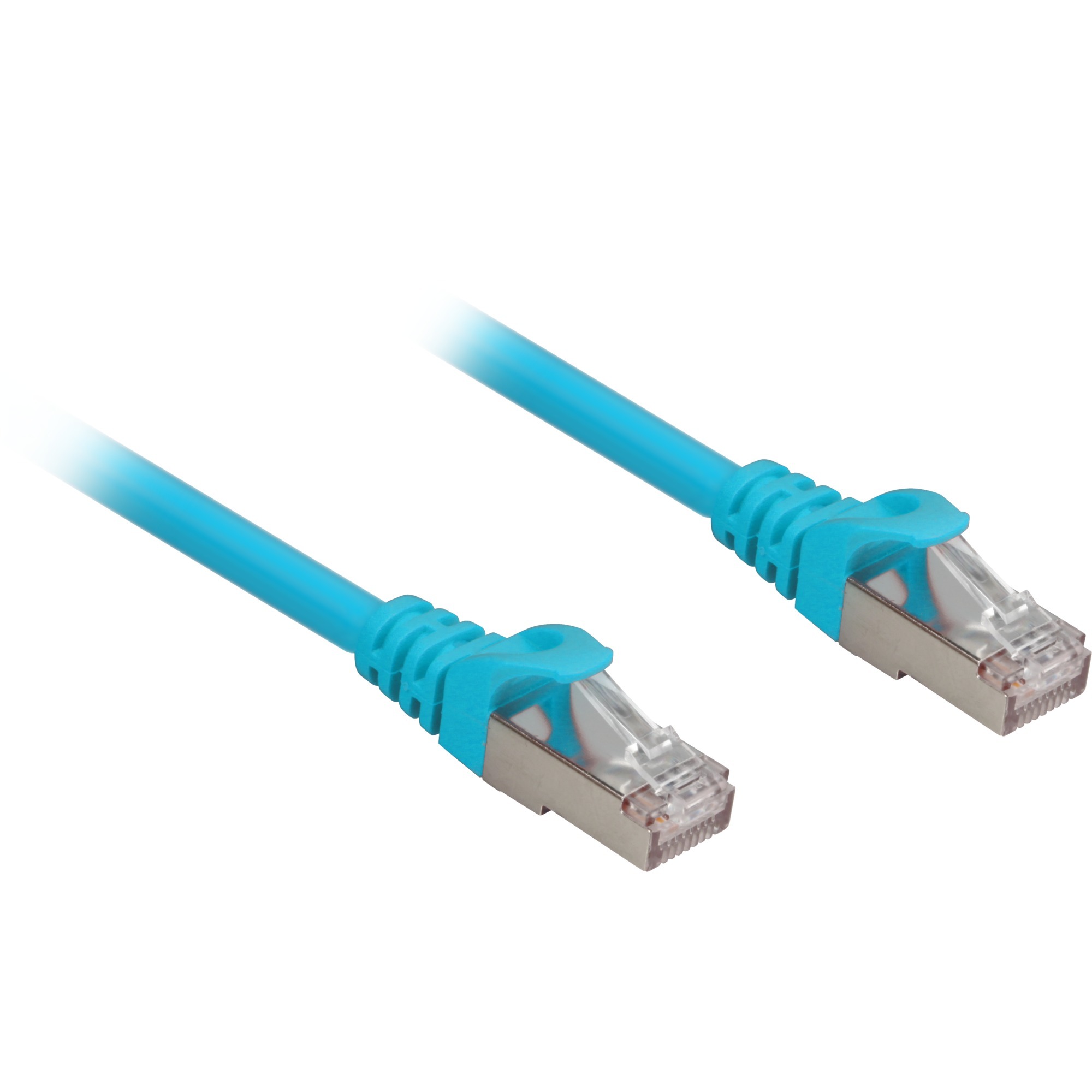 Cat.6a SFTP cavo di rete Blu 0,25 m Cat6a S/FTP