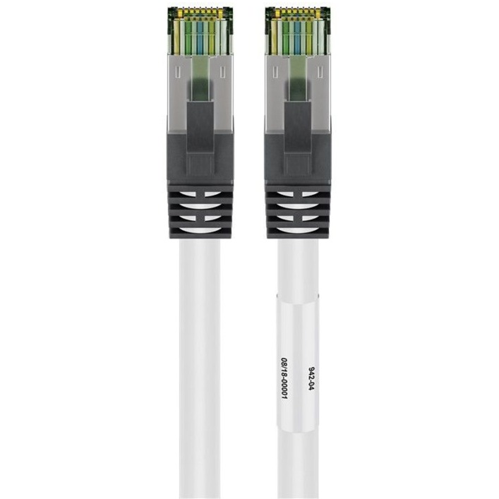 55126 cavo di rete Bianco 3 m Cat8.1 S/FTP (S-STP)...