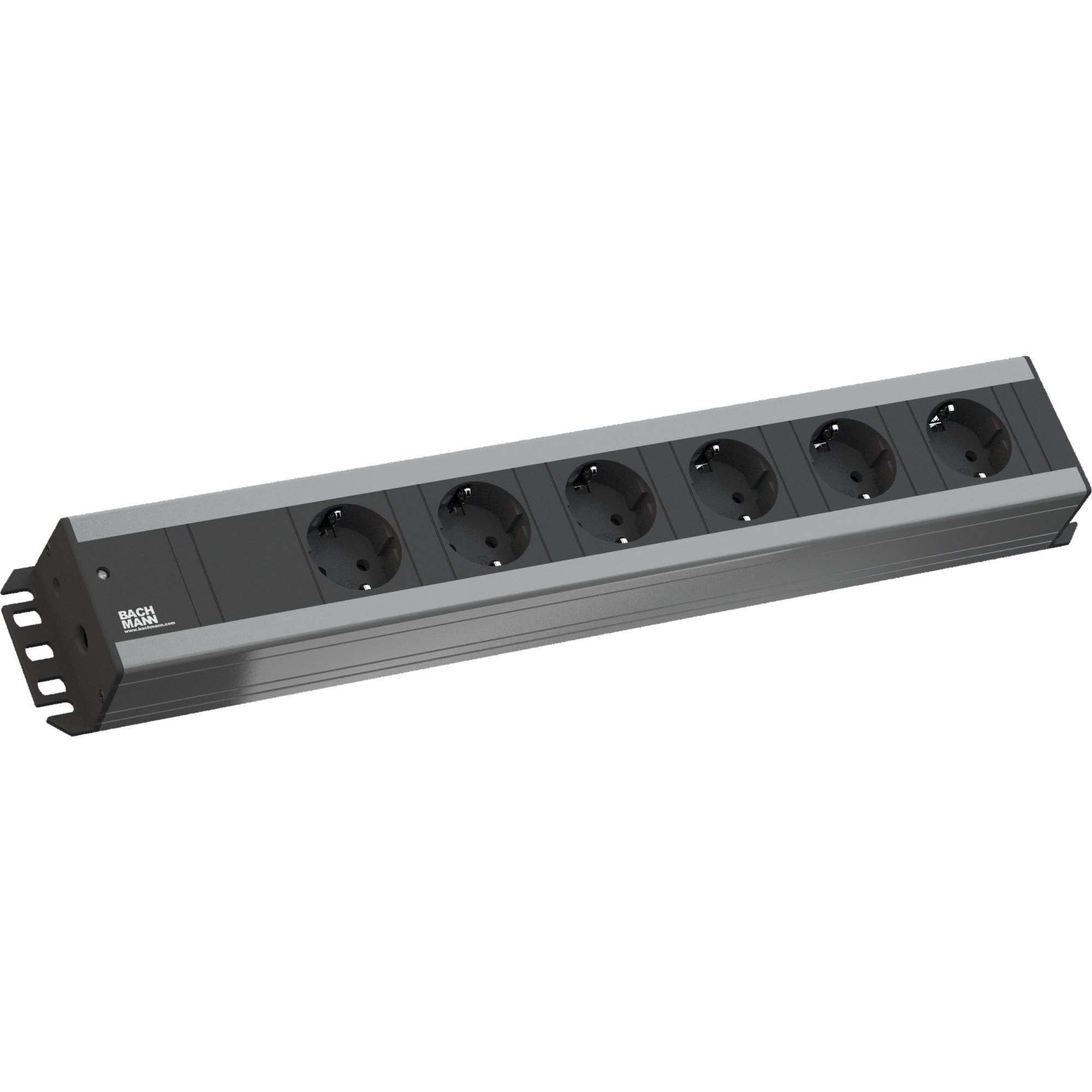 300.000 6AC outlet(s) 2m Nero, Grigio prolunghe e