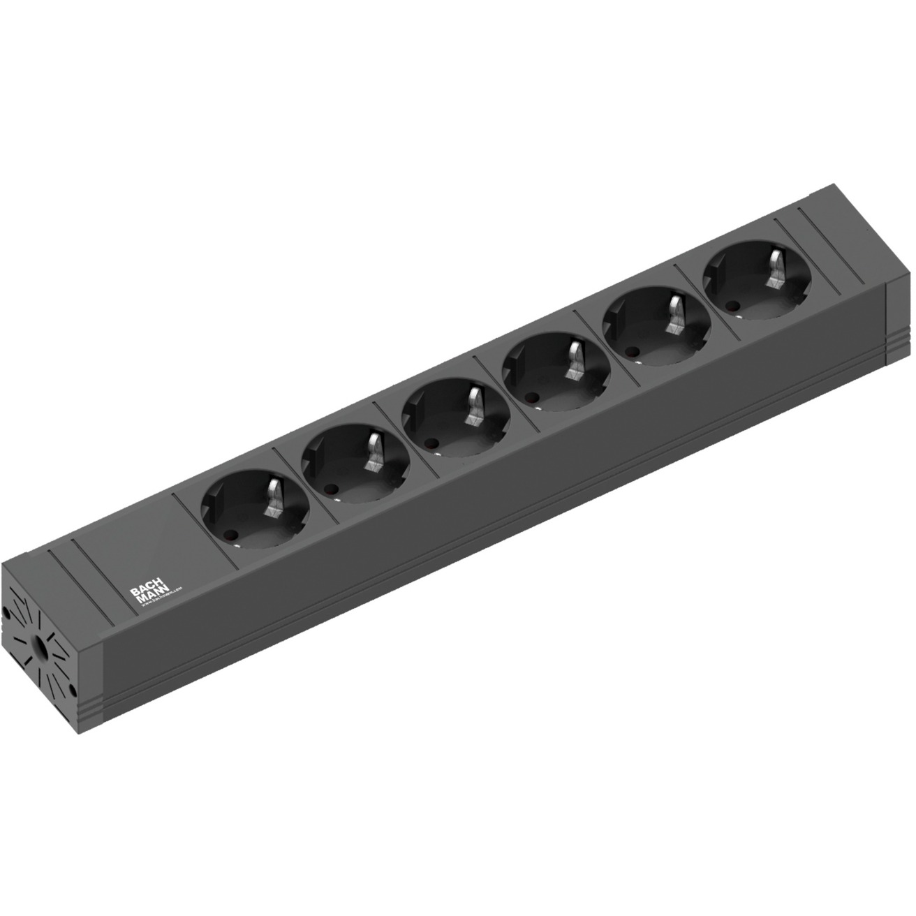 420.0018 Interno 6presa(e) AC 2m Nero prolunghe e