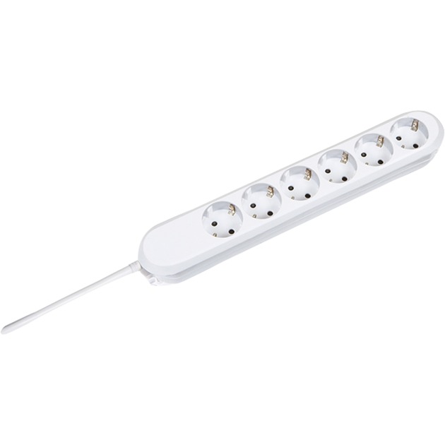 Surge protector, 3m Bianco 6 presa(e) AC 250 V