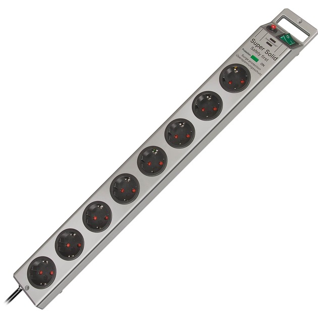 Super-Solid Surge Protection 4.500 a Argento 8