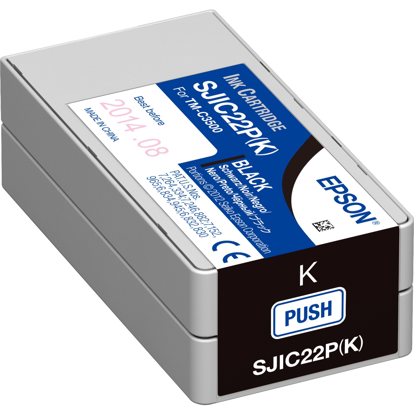 SJIC22P(K): Ink cartridge for ColorWorks C3500