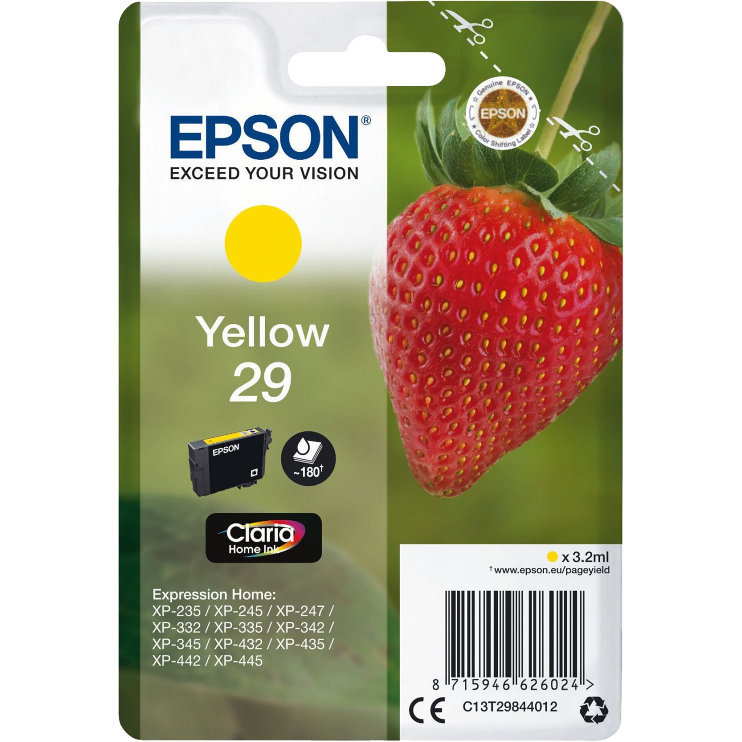 Epson Cart. Giallo Fragola Serie 29-image