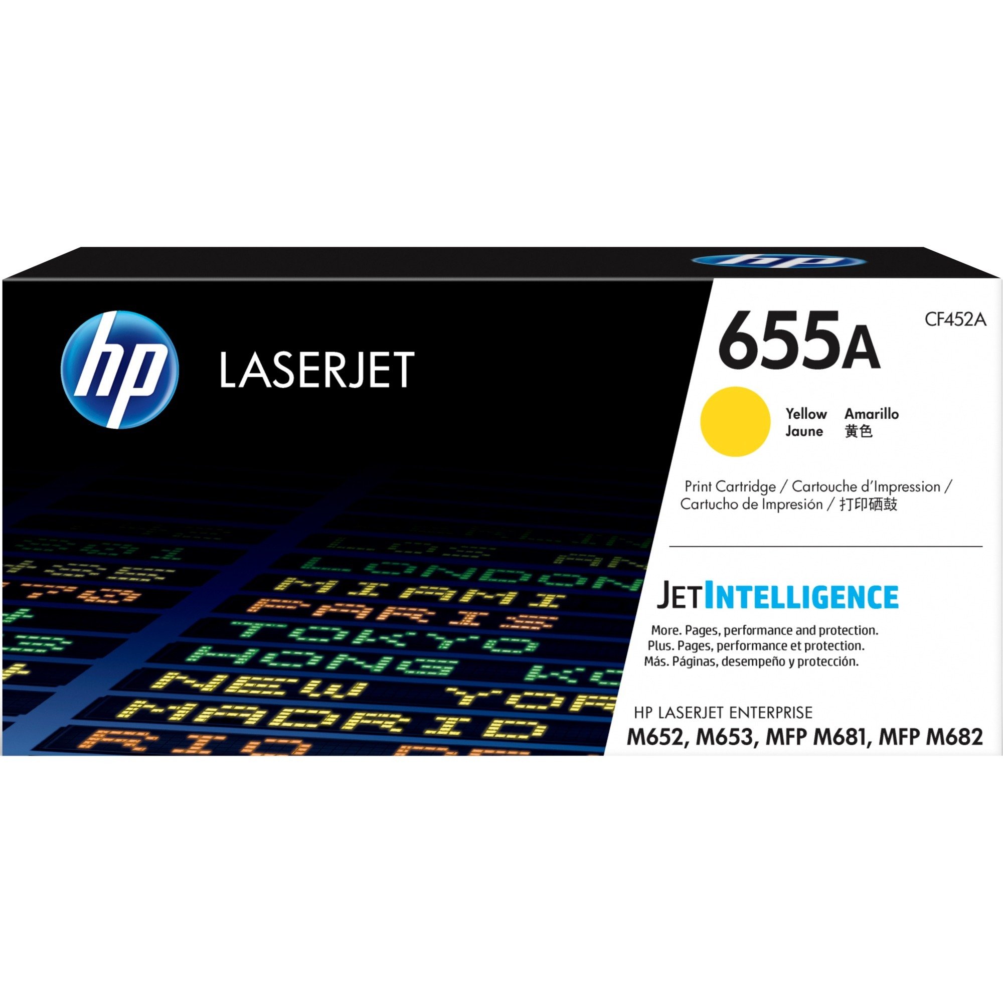 Cartuccia Toner Giallo Originale Laserjet Hp 655A-image