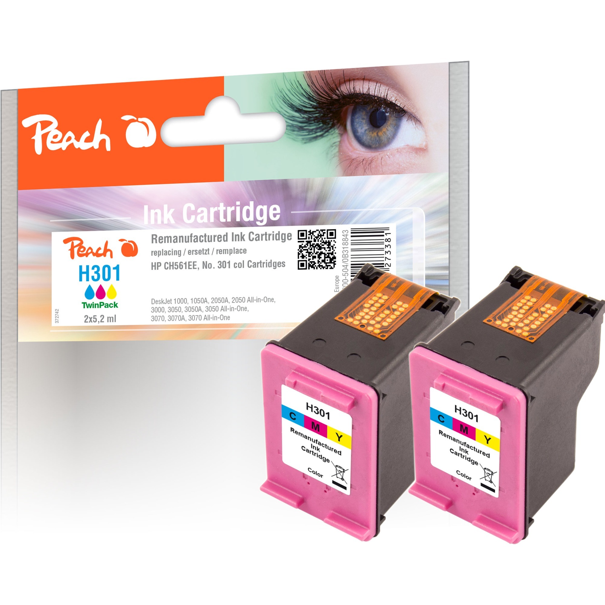PI300-504 cartuccia d''inchiostro 2 pz Compatibile...