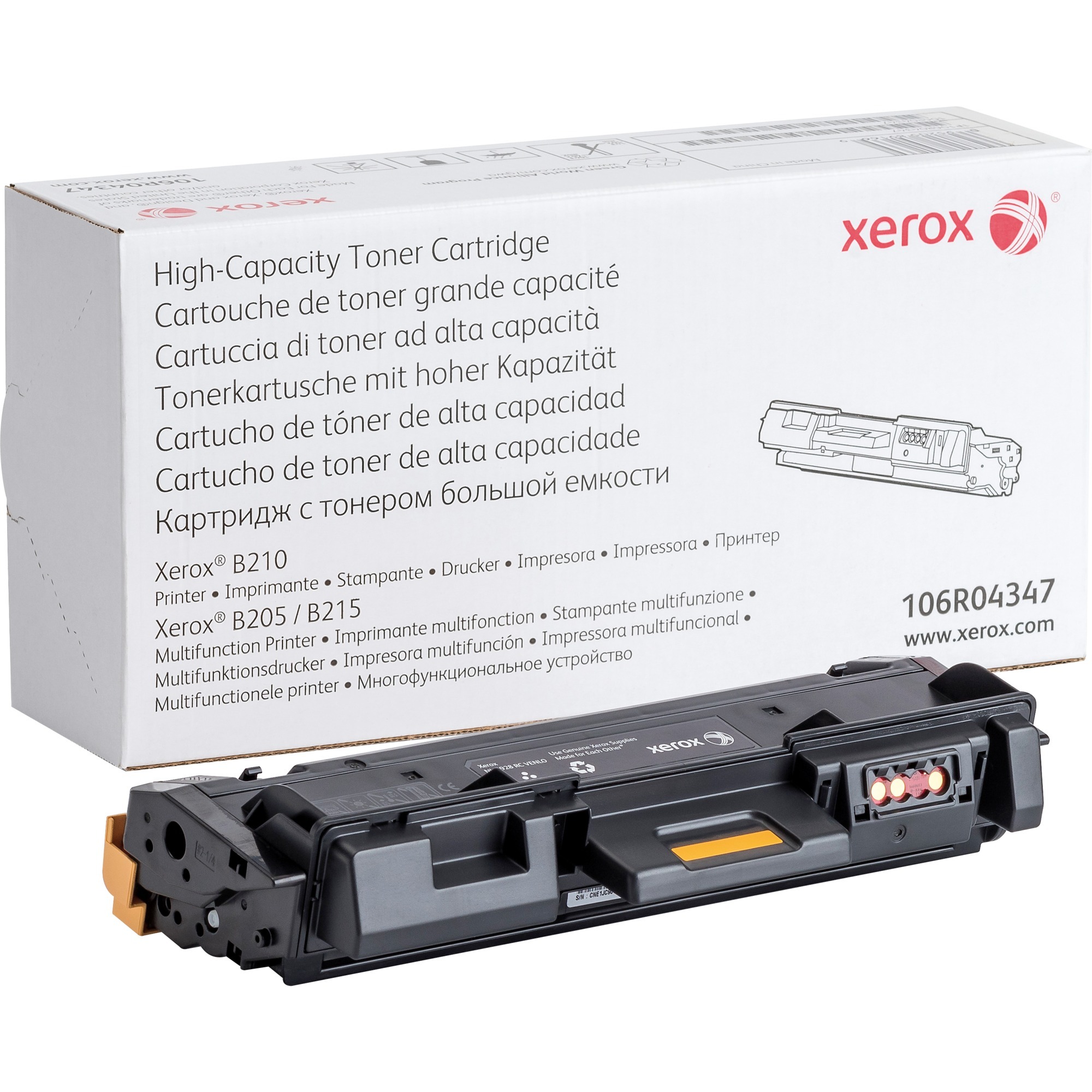 Cartuccia toner Nero da 3000 pagine per B205 /